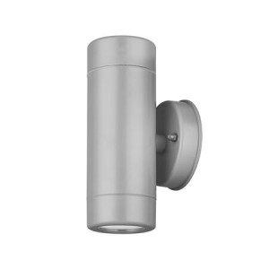 AD Luminaire - Wall Mount Spot Cylinder 2XGU10/IP65/Grey Outdoor Luminaires